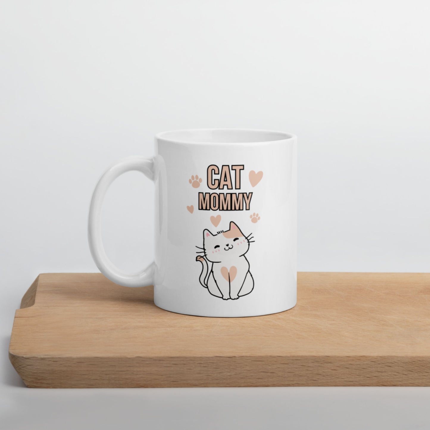 Mug "Cat Mommy" White