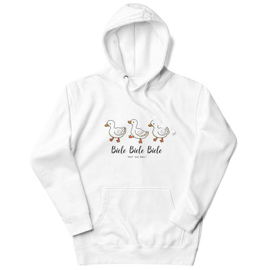 Hoodie "Biele Biele Biele" Unisex