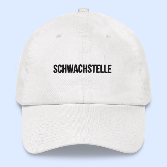 Baseballkappe "Schwachstelle"