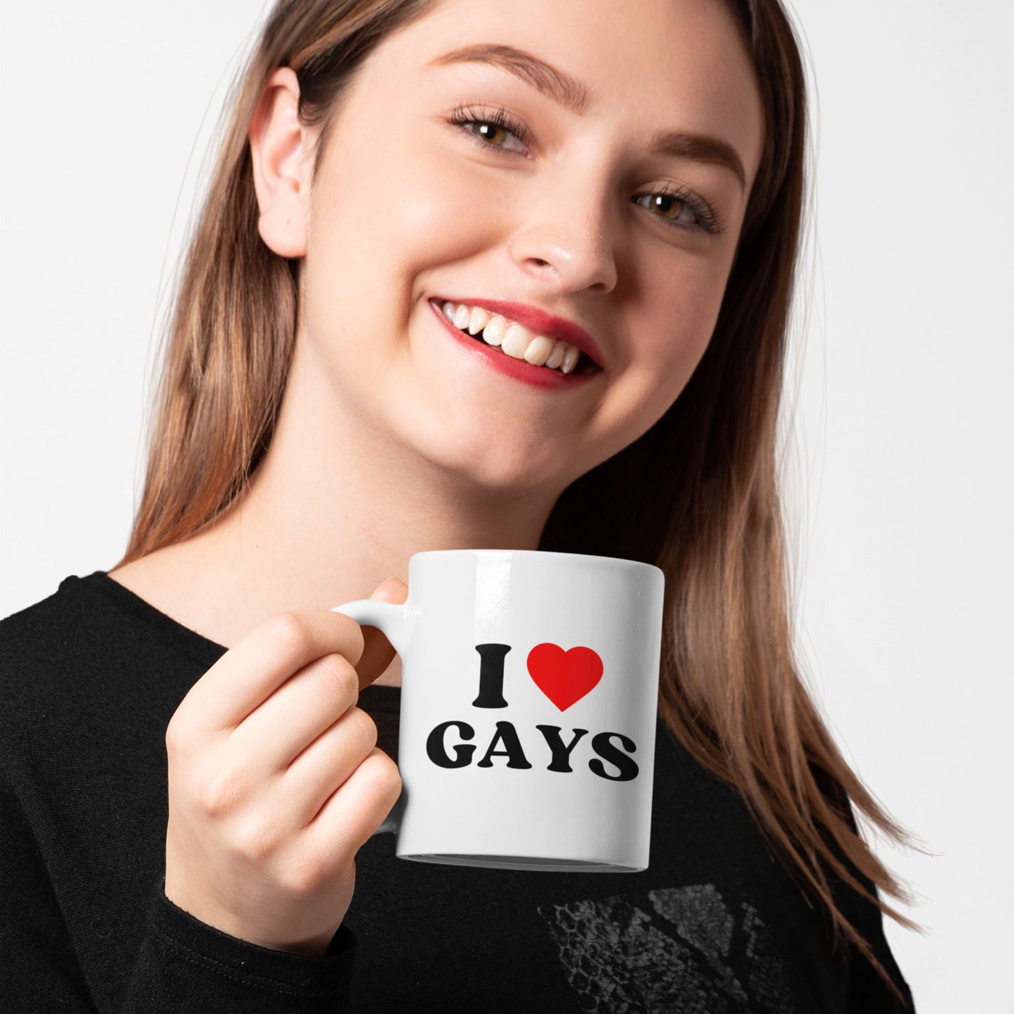 Tasse "I Love Gays"