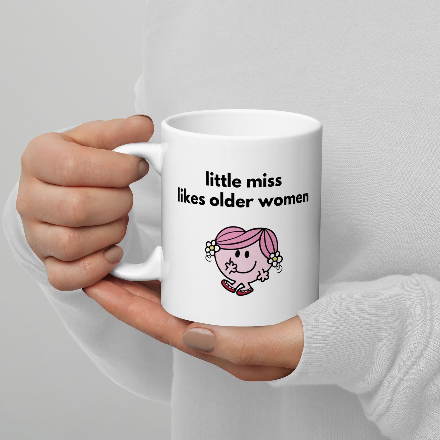 Tasse "Little Miss Likes Older Women"