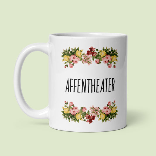 Tasse Büroausraster "Affentheater"