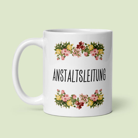 Tasse Büroausraster "Anstaltsleitung"