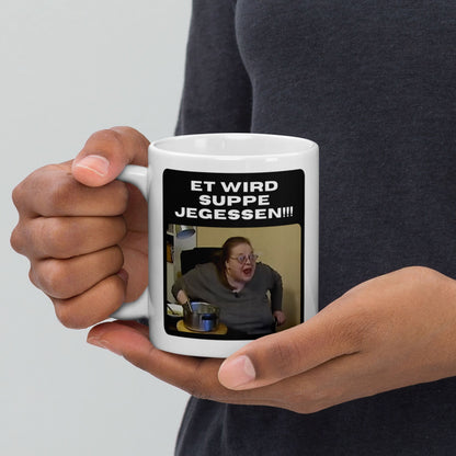 Tasse "Et Wird Suppe Jegessen!!!"