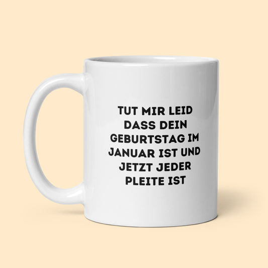 Tasse "Geburtstag Im Januar"