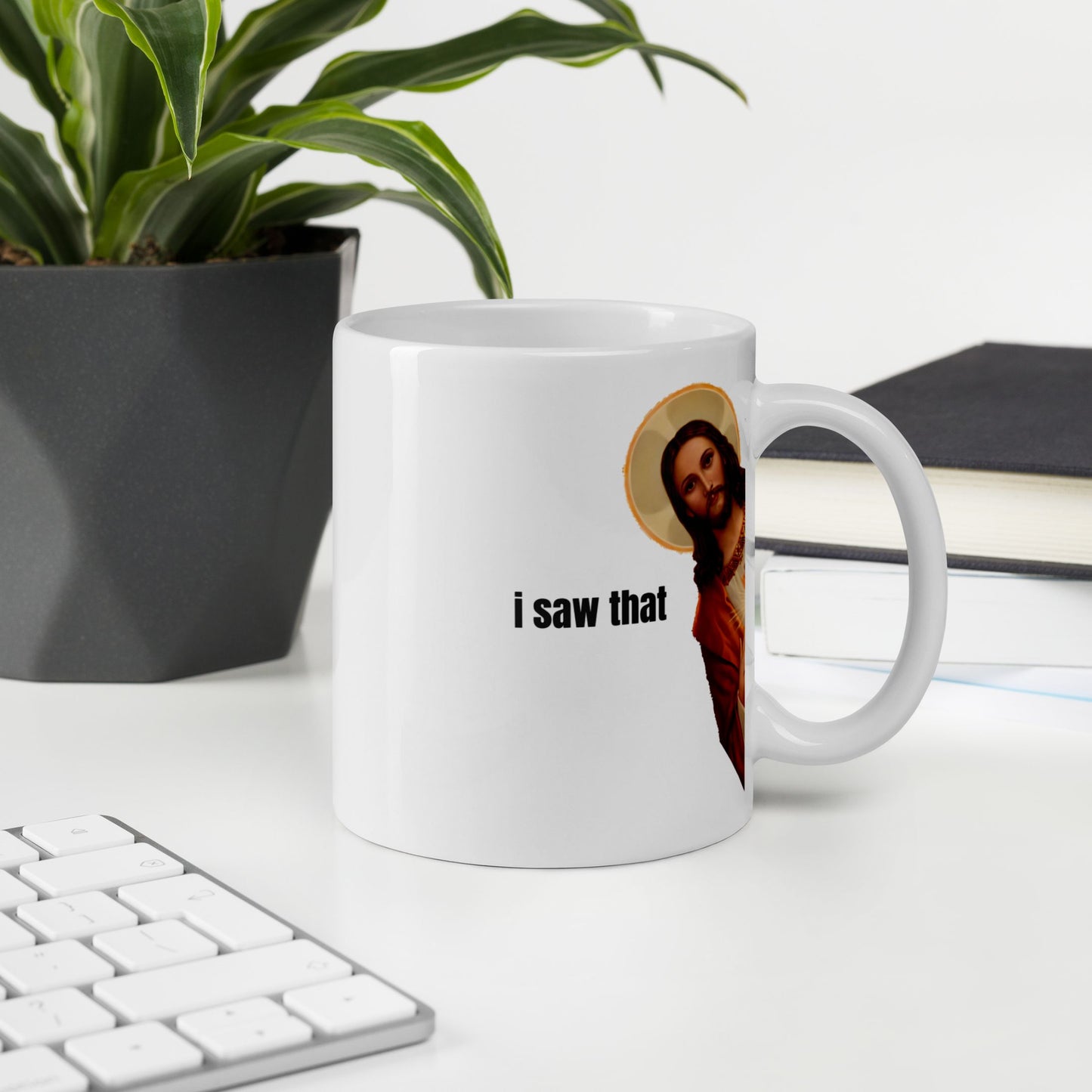 Tasse „I Saw That - Jesus“