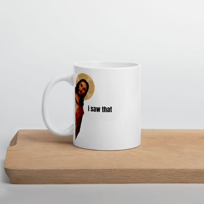 Tasse „I Saw That - Jesus“