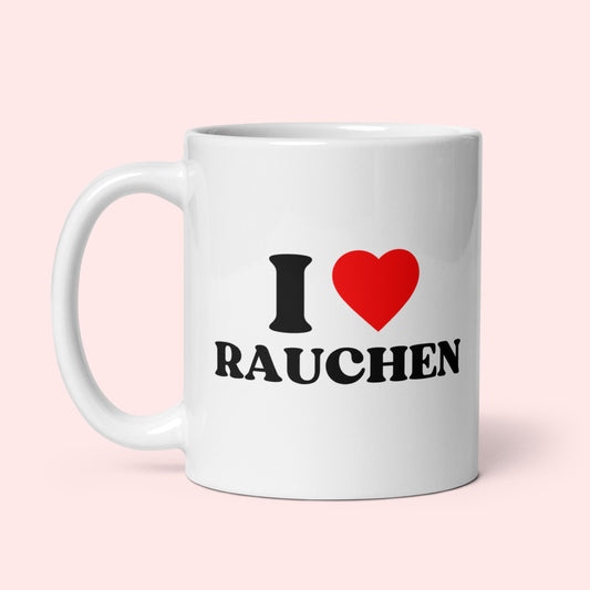 Tasse "I Love Rauchen"