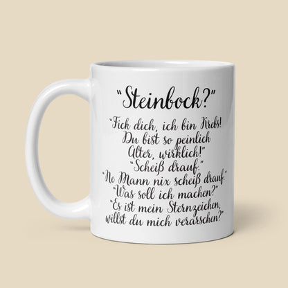 Tasse "Steinbock?"