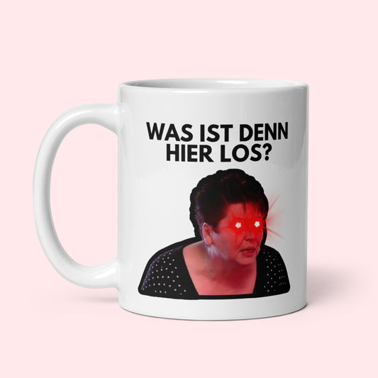 Tasse "Was Ist Denn Hier Los?" Tante Marianne