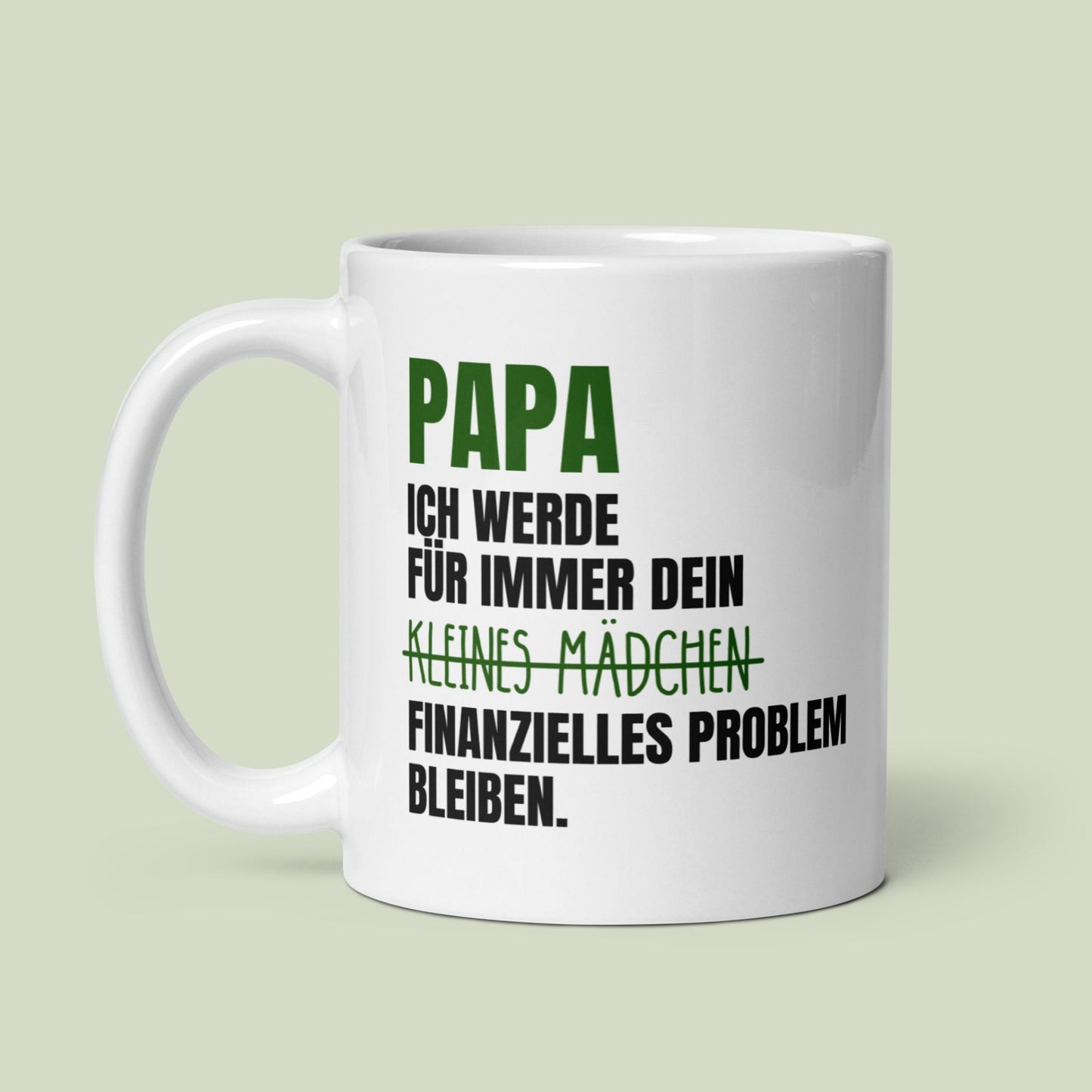 Tasse "Finanzielles Problem" Vatertag