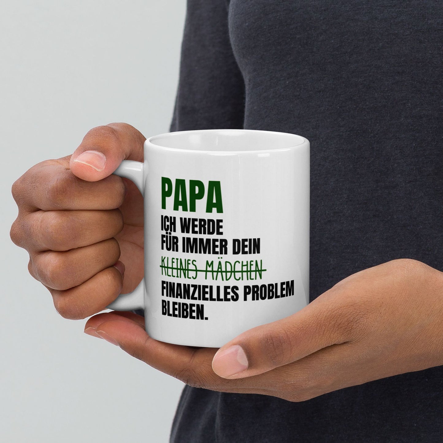 Tasse "Finanzielles Problem" Vatertag