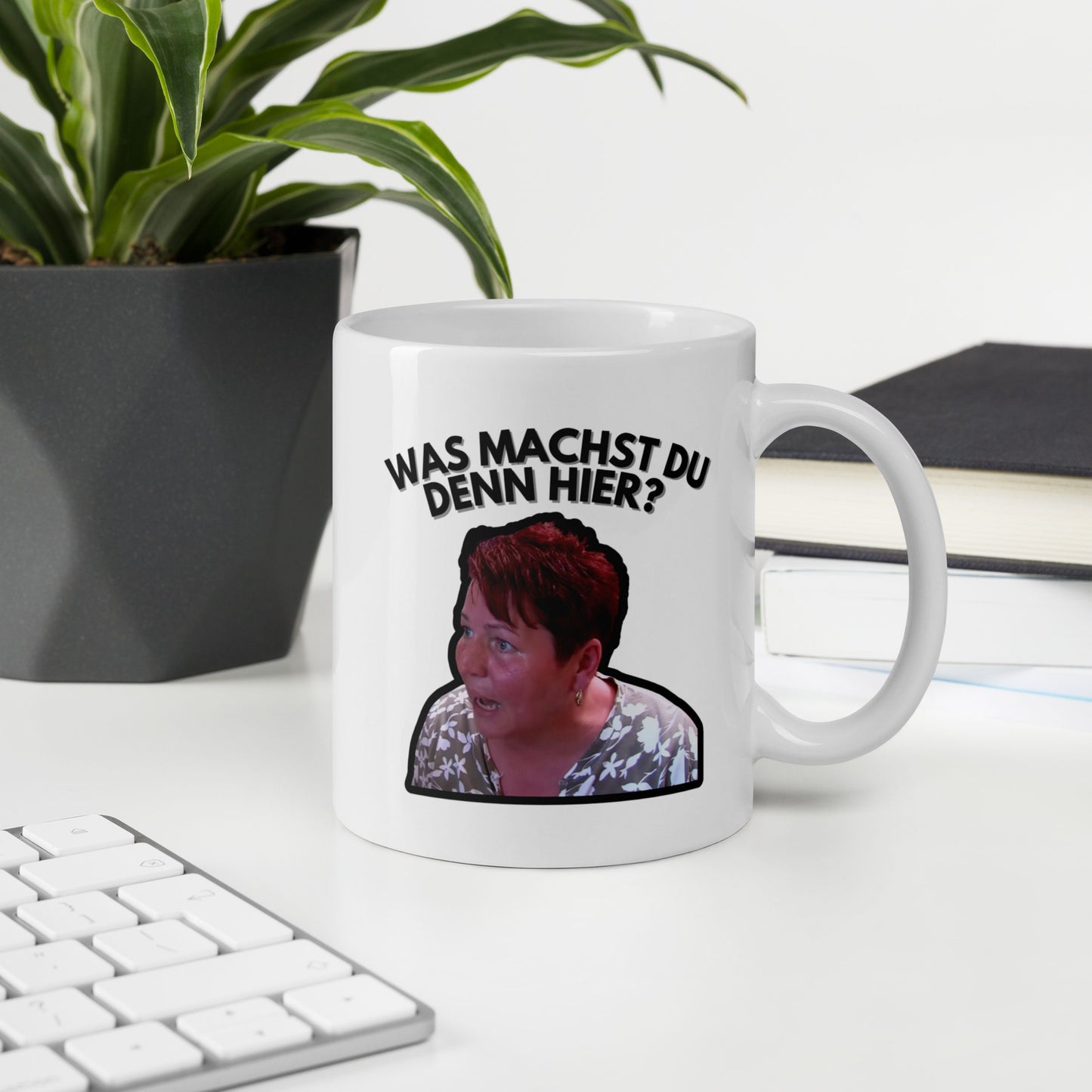 Tasse "Was Machst Du Denn Hier?" Tante Marianne