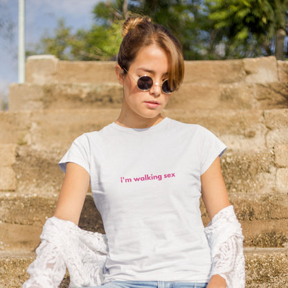 T-Shirt Unisex "I'm Walking Sex"