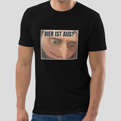 Partyshirt "Bier Ist Aus?" | Unisex T-Shirt