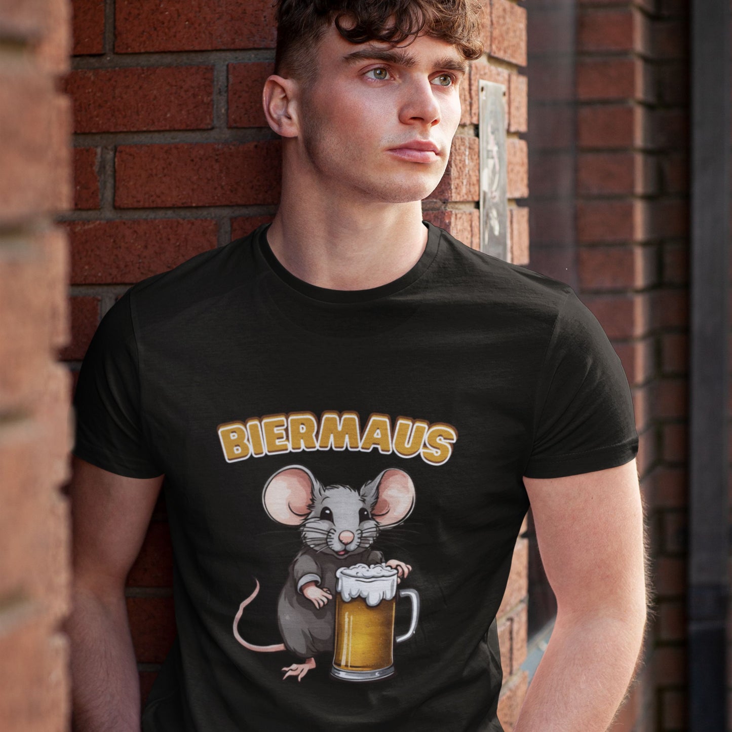 Partyshirt "BierMaus" | Unisex T-Shirt