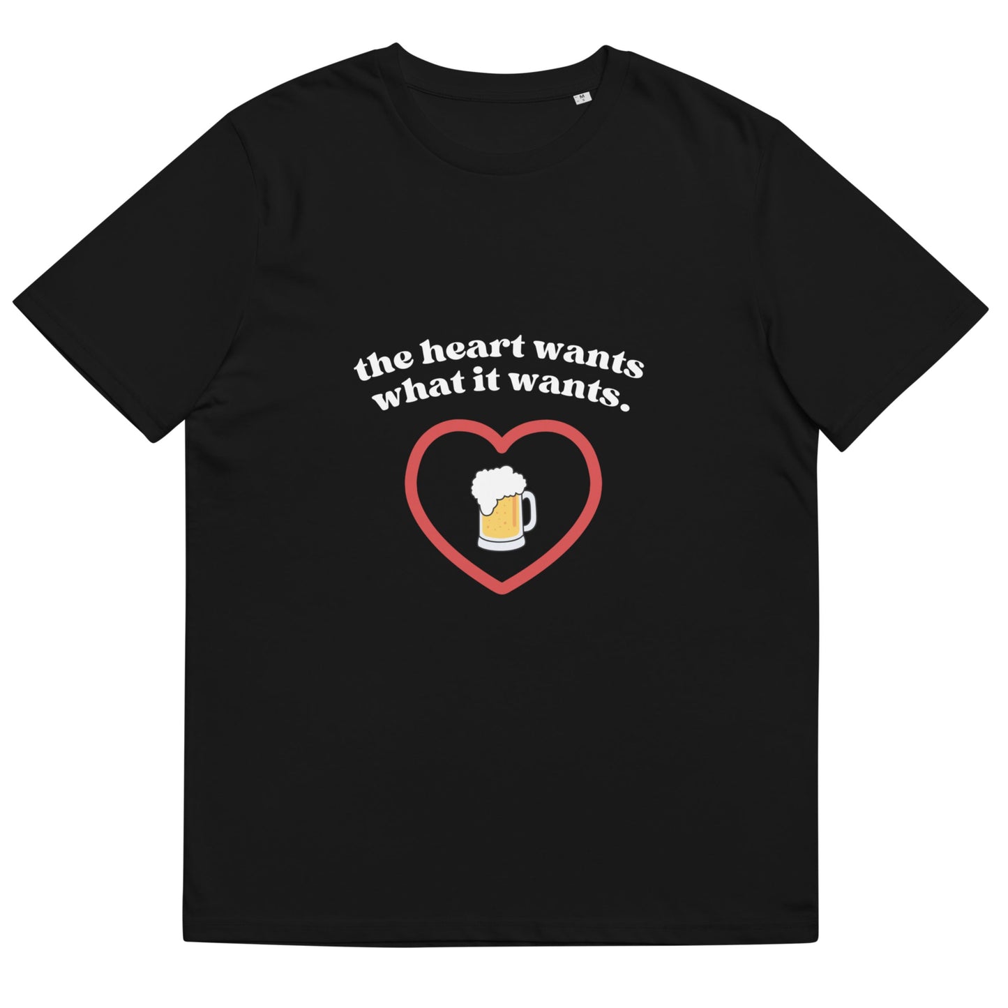 Partyshirt "The Heart Wants Beer" | Unisex T-Shirt