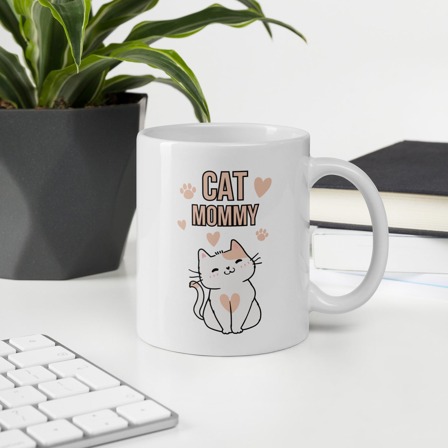 Mug "Cat Mommy" White